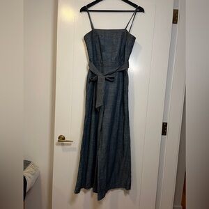 Pinko Denim Blue Jumpsuit